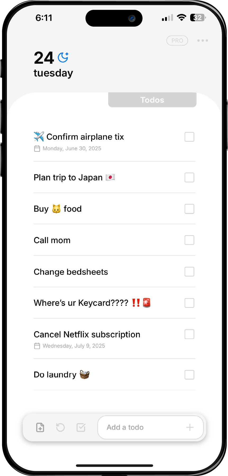 default phone